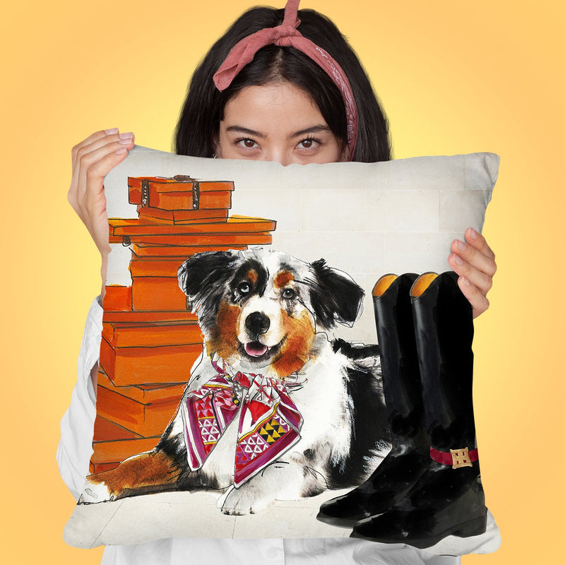 Ride In Style Throw Pillow by Jodi Pedri