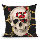 Snake Charmer Throw Pillow by Jodi Pedri