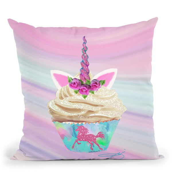 Sweet Uni Throw Pillow by Jodi Pedri