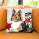 Those Boots Throw Pillow by Jodi Pedri