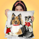Those Boots Throw Pillow by Jodi Pedri