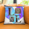 Love In Blue Throw Pillow by Jodi Pedri