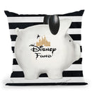 Vaca Piggy Throw Pillow by Jodi Pedri