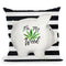 Weed Piggy Throw Pillow by Jodi Pedri