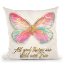 Wild And Free Throw Pillow by Jodi Pedri