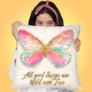 Wild And Free Throw Pillow by Jodi Pedri