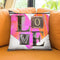 Love In Pink Throw Pillow by Jodi Pedri
