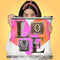 Love In Pink Throw Pillow by Jodi Pedri
