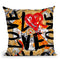 Love Me In Gold Throw Pillow by Jodi Pedri