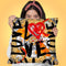 Love Me In Gold Throw Pillow by Jodi Pedri