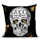 To The Bone Throw Pillow by Jodi Pedri