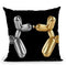 First Kiss Throw Pillow by Jodi Pedri