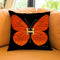 Fly Like Butterfly H Throw Pillow by Jodi Pedri