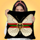 Fly Like Butterfly G Throw Pillow by Jodi Pedri