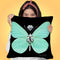 Fly Like Butterfly T Throw Pillow by Jodi Pedri