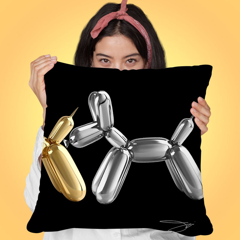 Nice To Meet You Throw Pillow by Jodi Pedri