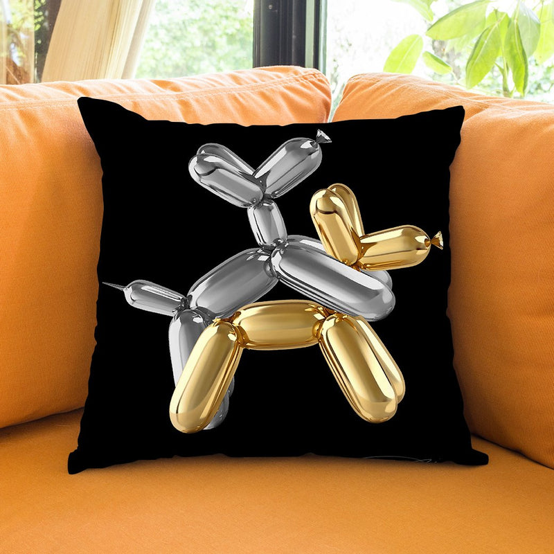 Puppy Love Throw Pillow by Jodi Pedri