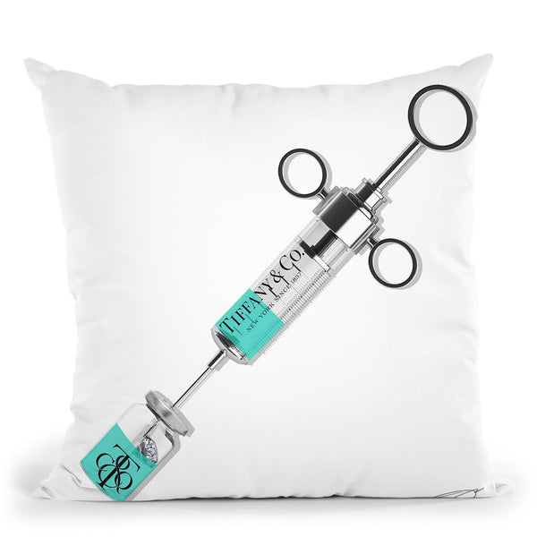 Shot Of Diamonds Throw Pillow by Jodi Pedri