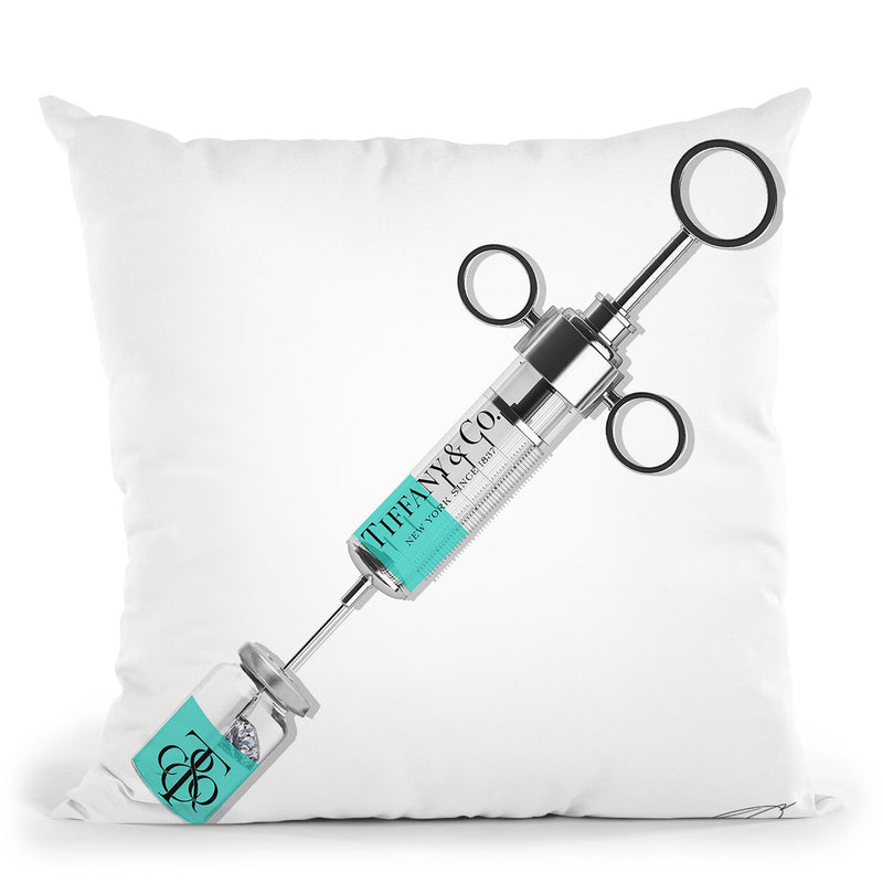 Shot Of Diamonds Throw Pillow by Jodi Pedri