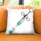 Shot Of Diamonds Throw Pillow by Jodi Pedri