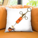 Shot Of Designer H Throw Pillow by Jodi Pedri
