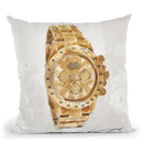 My Man'S Watch Throw Pillow by Jodi Pedri