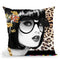 Love Leopard Throw Pillow by Jodi Pedri