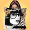 Love Leopard Throw Pillow by Jodi Pedri