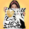 Love The One Throw Pillow by Jodi Pedri