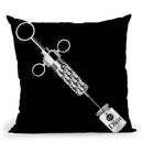 Shot Of Designer D Black Throw Pillow by Jodi Pedri