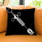 Shot Of Designer D Black Throw Pillow by Jodi Pedri