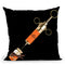 Shot Of Designer H Black Throw Pillow by Jodi Pedri