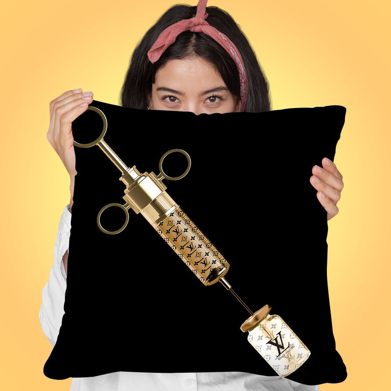 Shot Of Designer L Black Throw Pillow by Jodi Pedri