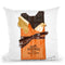 Chocolate Bar H Throw Pillow by Jodi Pedri