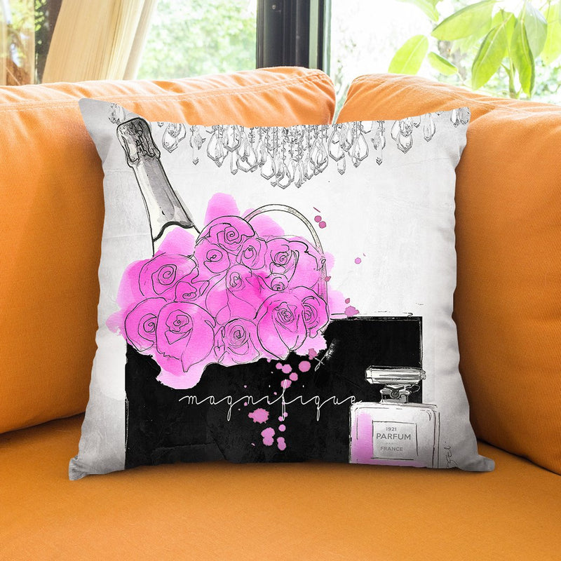 Magnifique Throw Pillow by Jodi Pedri