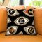 Couture Eyes Throw Pillow by Jodi Pedri