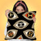 Couture Eyes Throw Pillow by Jodi Pedri