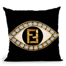 I Will Protect You F Throw Pillow by Jodi Pedri