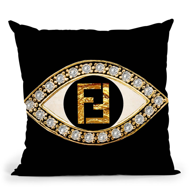 I Will Protect You F Throw Pillow by Jodi Pedri