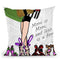 More Is More Throw Pillow by Jodi Pedri