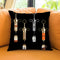 Syringes Throw Pillow by Jodi Pedri