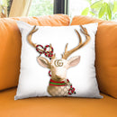 Deer Gg Throw Pillow by Jodi Pedri