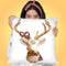 Deer Gg Throw Pillow by Jodi Pedri