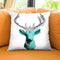 Deer T Throw Pillow by Jodi Pedri