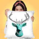 Deer T Throw Pillow by Jodi Pedri