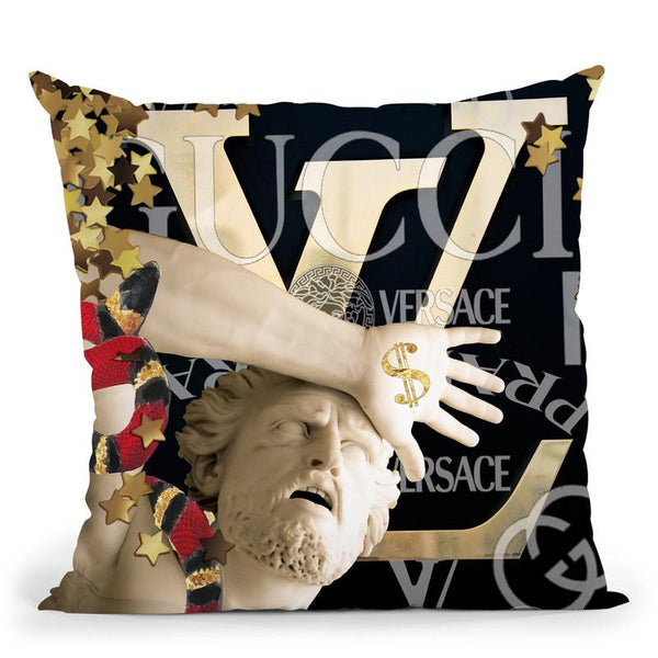 Athen Throw Pillow By Jodi Pedri - by all about vibe