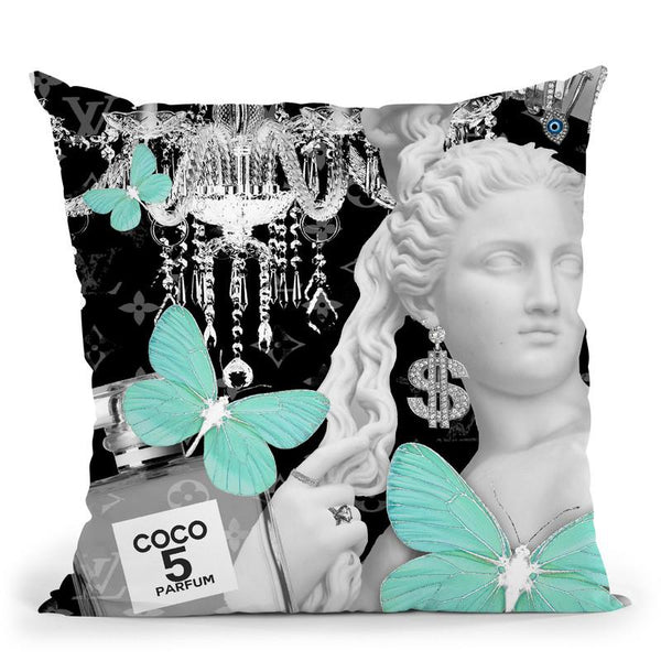 Diana Throw Pillow By Jodi Pedri - by all about vibe