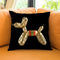 Designer G Pup Throw Pillow By Jodi Pedri - by all about vibe