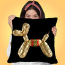 Designer G Pup Throw Pillow By Jodi Pedri - by all about vibe
