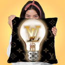 Designer L Idea Throw Pillow By Jodi Pedri - by all about vibe